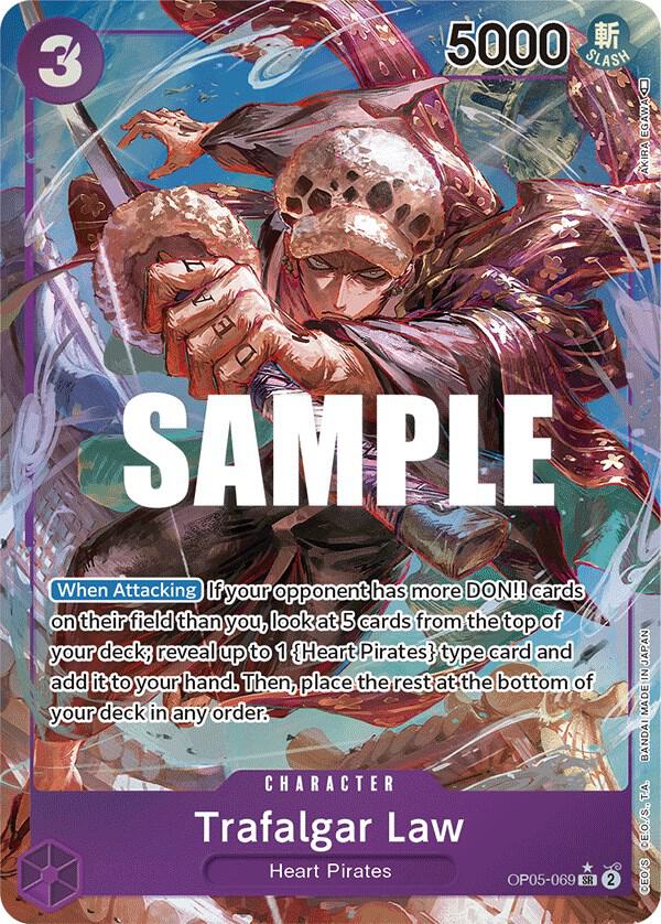 Trafalgar Law (Alternate Art) (069) - Awakening of the New Era (OP05)