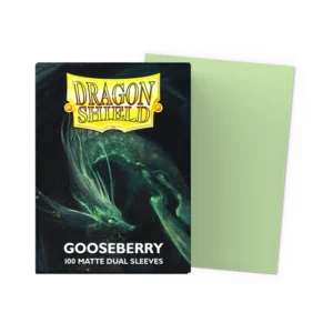 Dragon Shield Standard Size - Gooseberry - Matte Dual Sleeves (100)