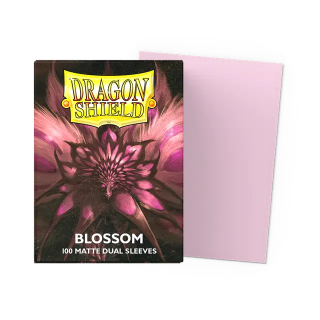 Dragon Shield Standard Size - Blossom - Matte Dual Sleeves (100)