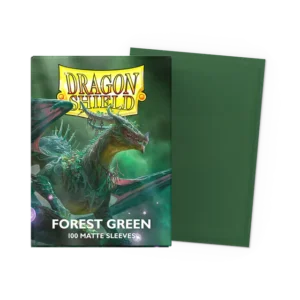 Dragon Shield Standard Size - Forest Green - Matte Sleeves (100)