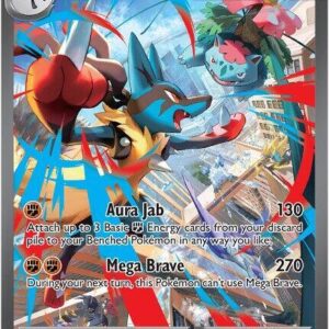 Mega Lucario ex - 179/132 - ME01: Mega Evolution (MEG)