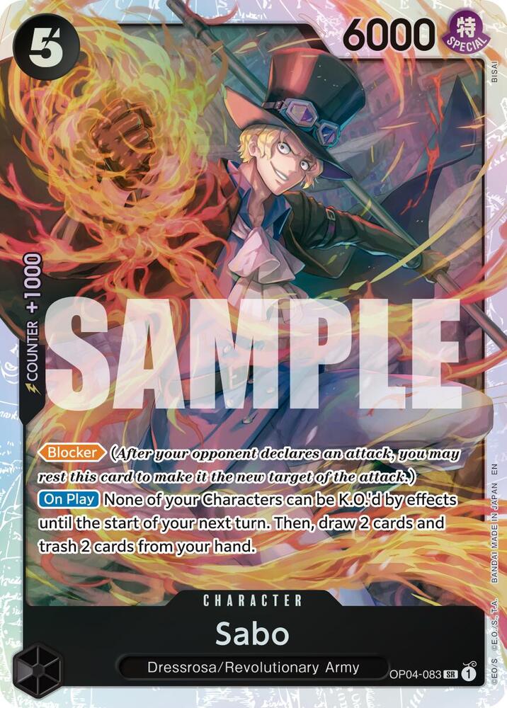 Sabo - OP04-083 (Reprint) - Premium Booster -The Best- Vol. 2 (PRB-02)