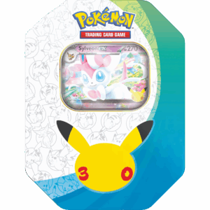 Pokémon TCG 30th Celebration - Sylveon Ex Tin (Preorder)